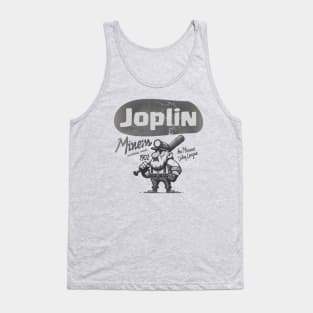 Defunct Joplin Miners Baseball Team Tank Top